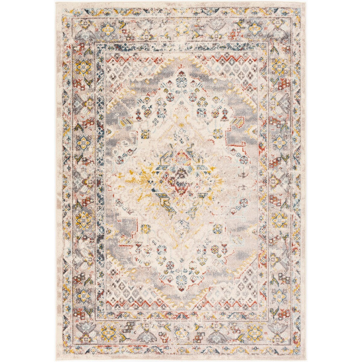 Livabliss Elmas Traditional Persian Medallion Area Rug