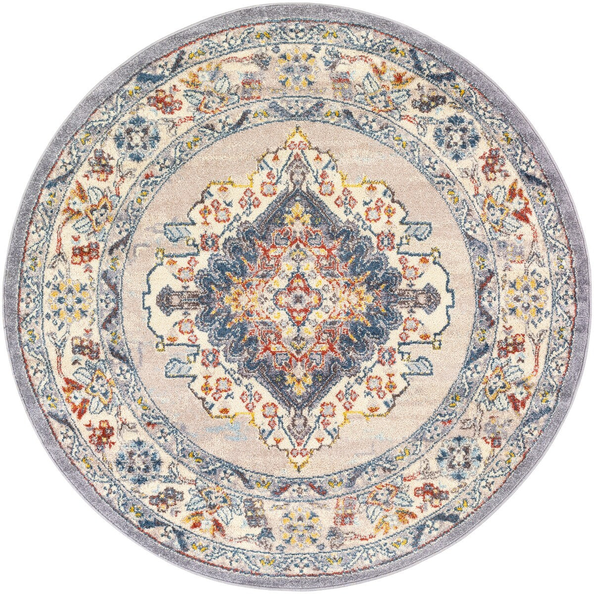 Livabliss Elmas Traditional Persian Medallion Area Rug
