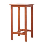 Emilio Wood Bar Table and Chair Dining Set