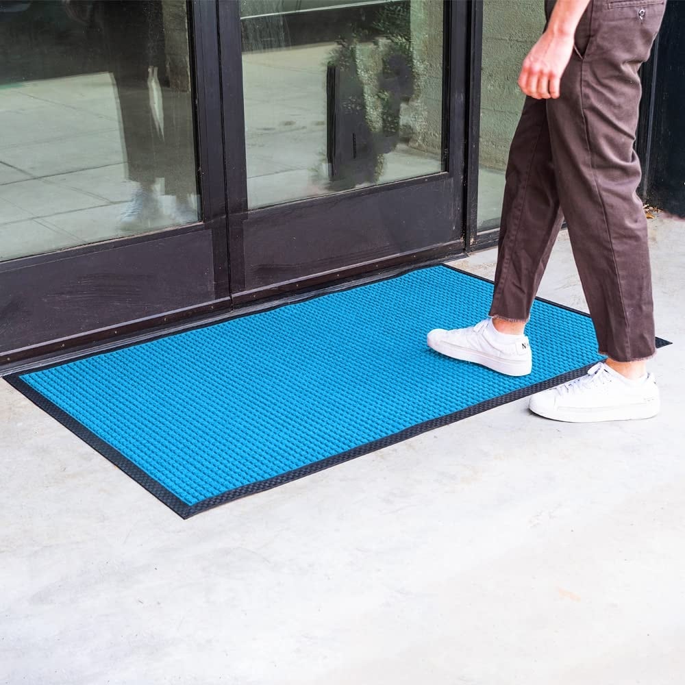 Envelor Door Mat Indoor Outdoor Low Profile Commercial Entryway Rug