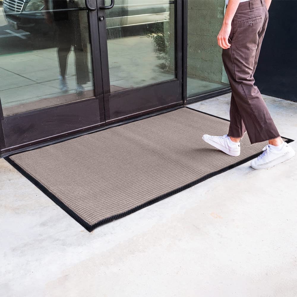 Envelor Door Mat Indoor Outdoor Low Profile Commercial Entryway Rug