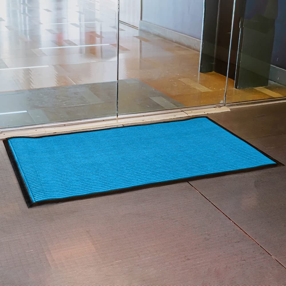 Envelor Door Mat Indoor Outdoor Low Profile Commercial Entryway Rug