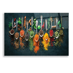 Epic Art 'Colorful Spices,' Acrylic Glass Wall Art