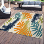 Evora Palm Frond Indoor/Outdoor Area Rug