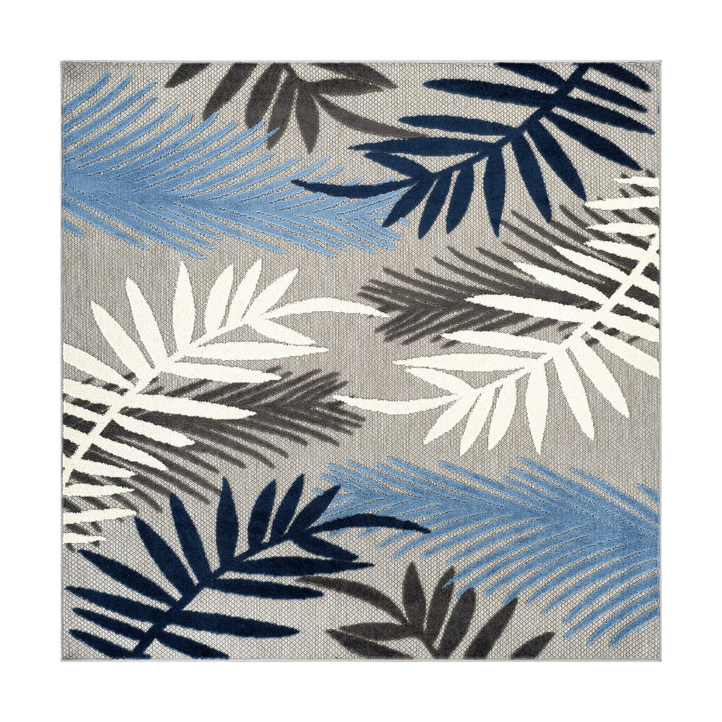 Evora Palm Frond Indoor/Outdoor Area Rug