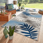 Evora Palm Frond Indoor/Outdoor Area Rug