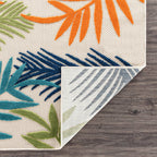 Evora Palm Frond Indoor/Outdoor Area Rug