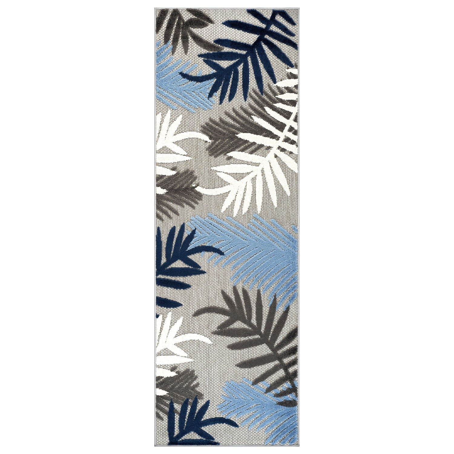 Evora Palm Frond Indoor/Outdoor Area Rug