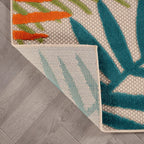 Evora Palm Frond Indoor/Outdoor Area Rug