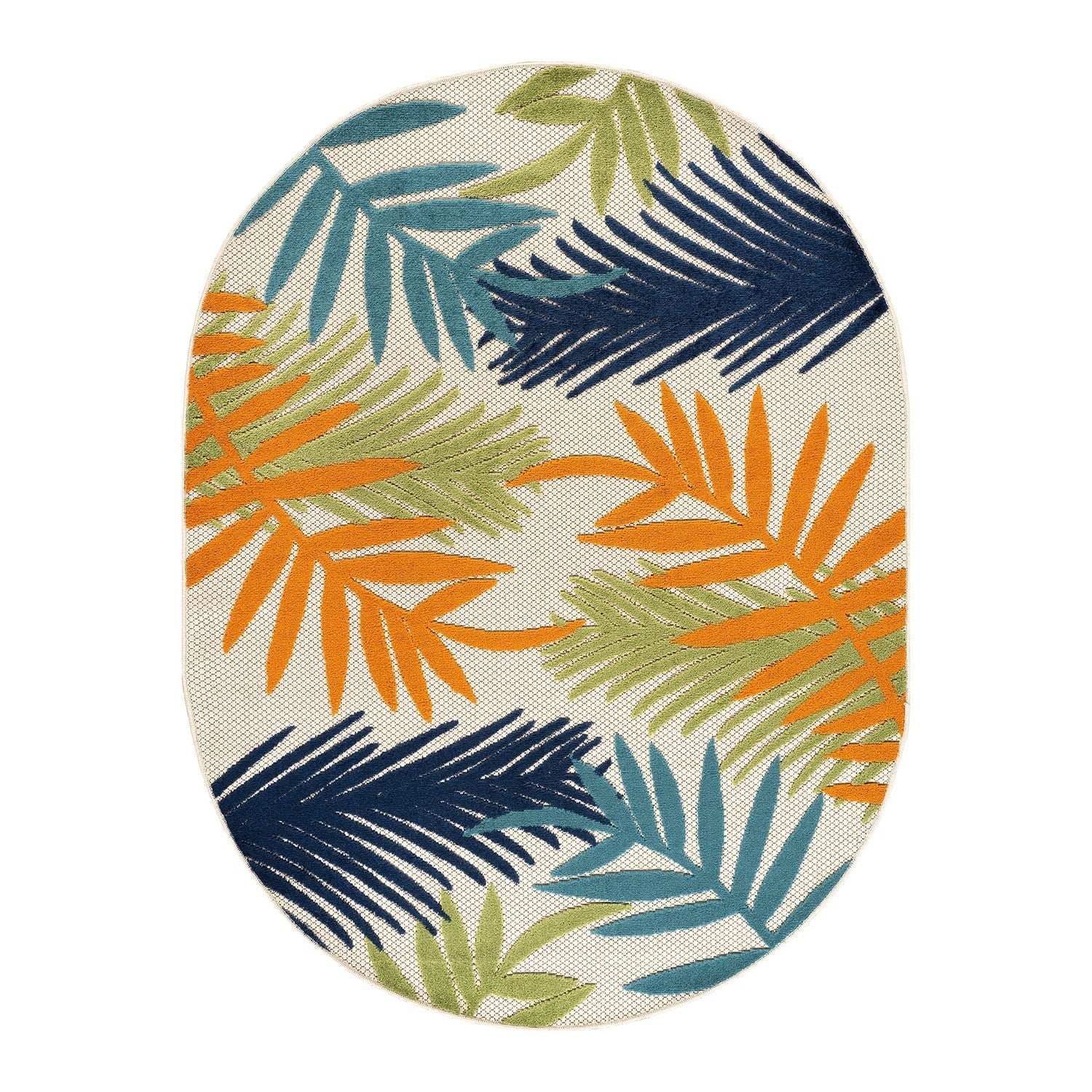 Evora Palm Frond Indoor/Outdoor Area Rug