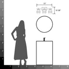 ExBrite Farmhouse 3-lights Bathroom Dimmable Iron Black Vanity Lights Wall Sconces