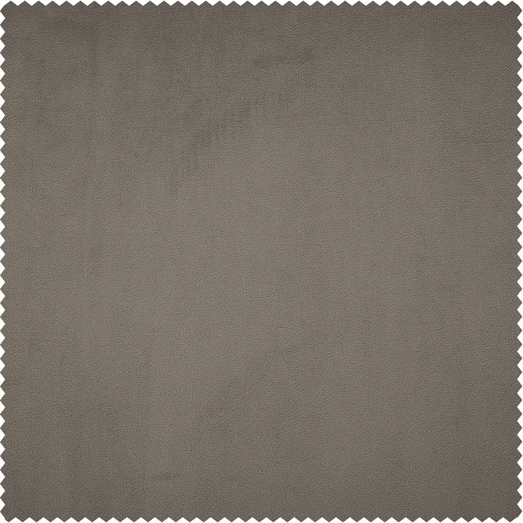 Exclusive Fabrics Extra Wide Heritage Plush Velvet Room Darkening Curtain (1 Panel)