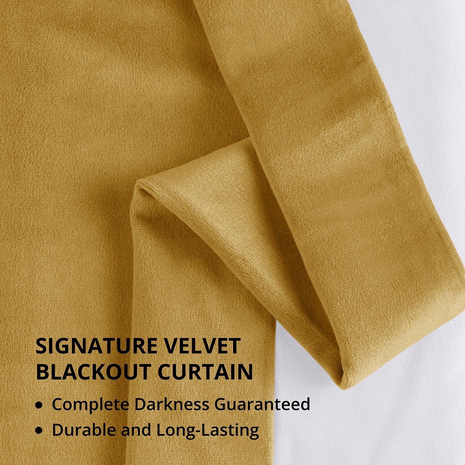 Exclusive Fabrics Signature Blackout Velvet Curtain (1 Panel)