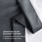 Exclusive Fabrics Signature Blackout Velvet Curtain (1 Panel)