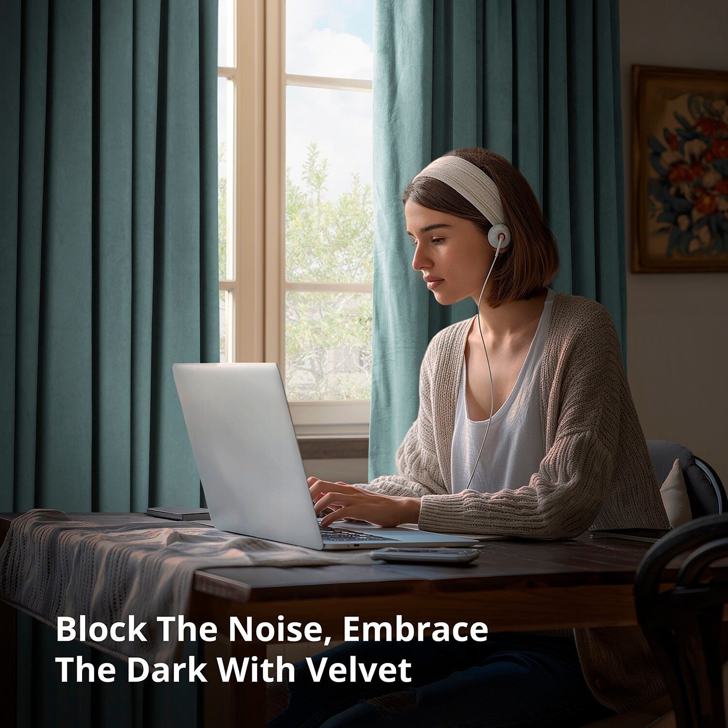 Exclusive Fabrics Signature Blackout Velvet Curtain (1 Panel)