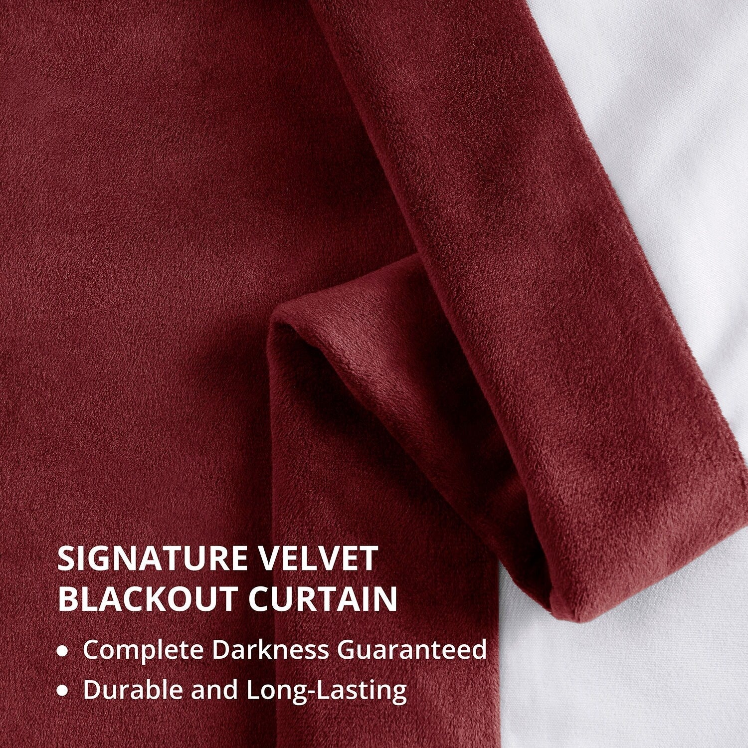 Exclusive Fabrics Signature Blackout Velvet Curtain (1 Panel)