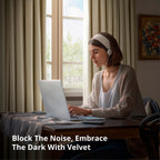 Exclusive Fabrics Signature Blackout Velvet Curtain (1 Panel)