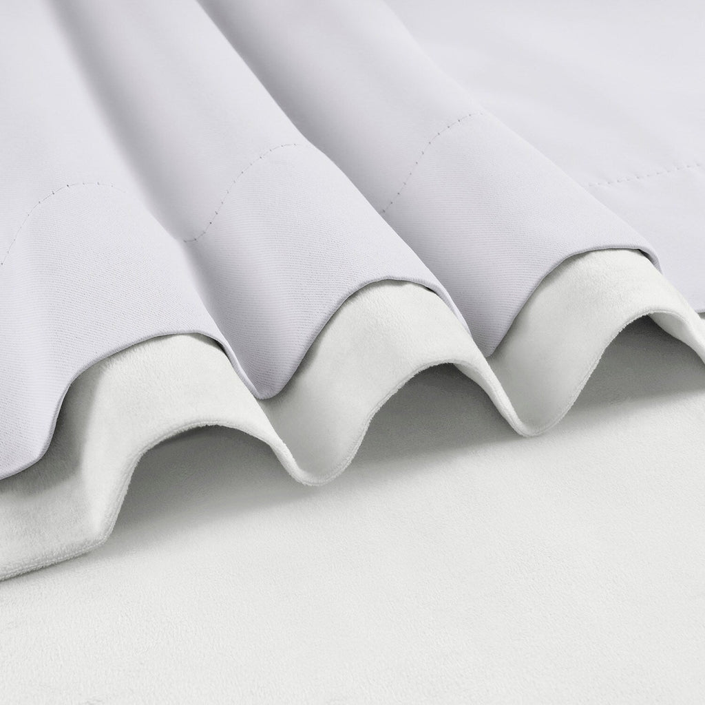 Exclusive Fabrics Signature Extra Wide Blackout Velvet Curtains (1 Panel) - Luxurious Blackout Drapes