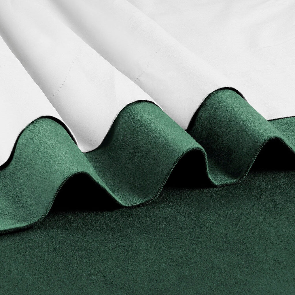 Exclusive Fabrics Signature Extra Wide Blackout Velvet Curtains (1 Panel) - Luxurious Blackout Drapes