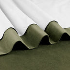 Exclusive Fabrics Signature Extra Wide Blackout Velvet Curtains (1 Panel) - Luxurious Blackout Drapes