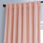 Exclusive Fabrics Signature Plush Velvet Hotel Blackout Curtains (1 Panel) - Luxury Soft Drapery for Light Control & Elegance