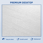 Farmhouse Coffee Table with Storage 2-Tier Center Table for Living Room