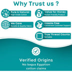 Feather & Stitch 500 Thread-Count Sheets Set