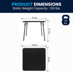 Foldable Vinyl Card Table