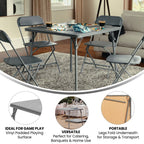 Foldable Vinyl Card Table