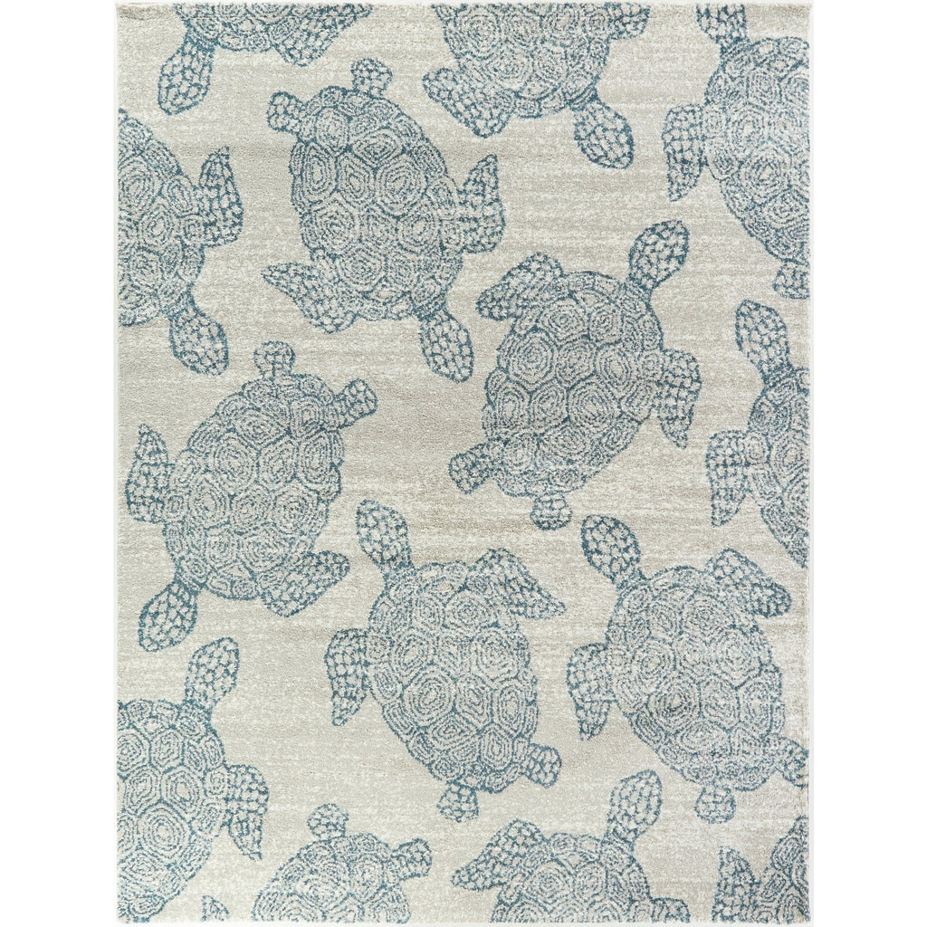Folse Coastal Turtle Area Rug
