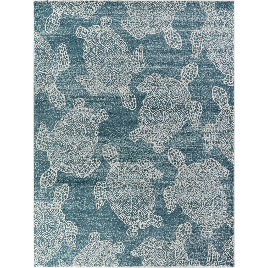 Folse Coastal Turtle Area Rug
