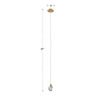 Galway Crystal Rock LED Pendant / Chandelier by iNSPIRE Q Bold