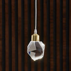Galway Crystal Rock LED Pendant / Chandelier by iNSPIRE Q Bold