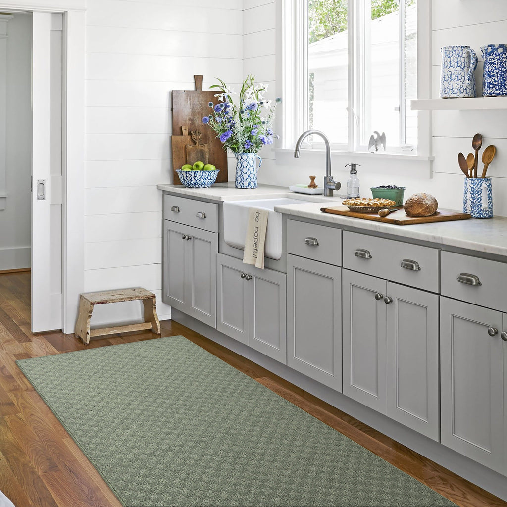 Garland Rug Medallion Solid Indoor Rug