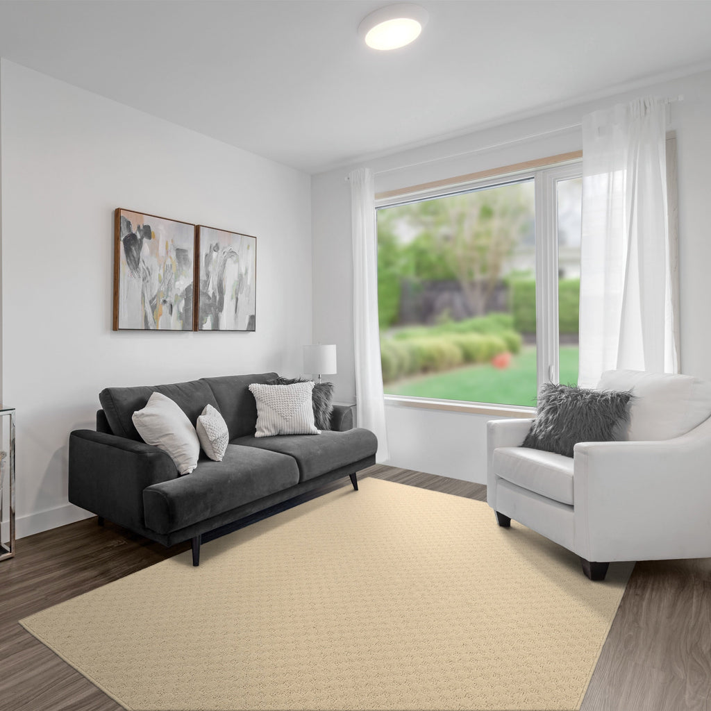 Garland Rug Medallion Solid Indoor Rug