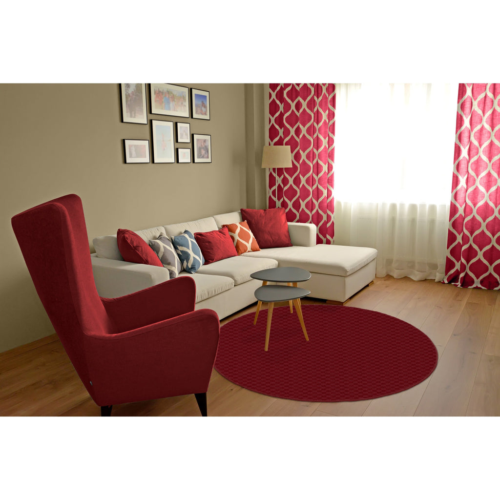 Garland Rug Medallion Solid Indoor Rug