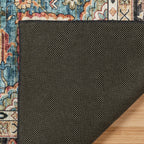 Gertmenian Crystal Print Washable Digital Printed Flat Pile Polyester Slip Resistant Area Rug Collection