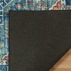 Gertmenian Crystal Print Washable Digital Printed Flat Pile Polyester Slip Resistant Area Rug Collection