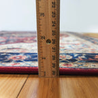 Gertmenian Crystal Print Washable Digital Printed Flat Pile Polyester Slip Resistant Area Rug Collection