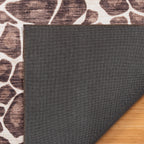 Gertmenian Crystal Print Washable Digital Printed Flat Pile Polyester Slip Resistant Area Rug Collection