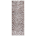 Gertmenian Crystal Print Washable Digital Printed Flat Pile Polyester Slip Resistant Area Rug Collection