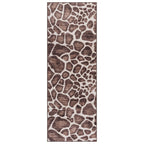 Gertmenian Crystal Print Washable Digital Printed Flat Pile Polyester Slip Resistant Area Rug Collection