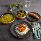 Gibson Elite Contempo Classic 16-Piece Double Bowl Dinnerware Set