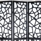 Roundhill Furniture Giyano 4-panel Screen Room Divider