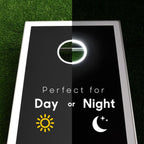 GoSports Regulation Size LED Light-up Cornhole Set