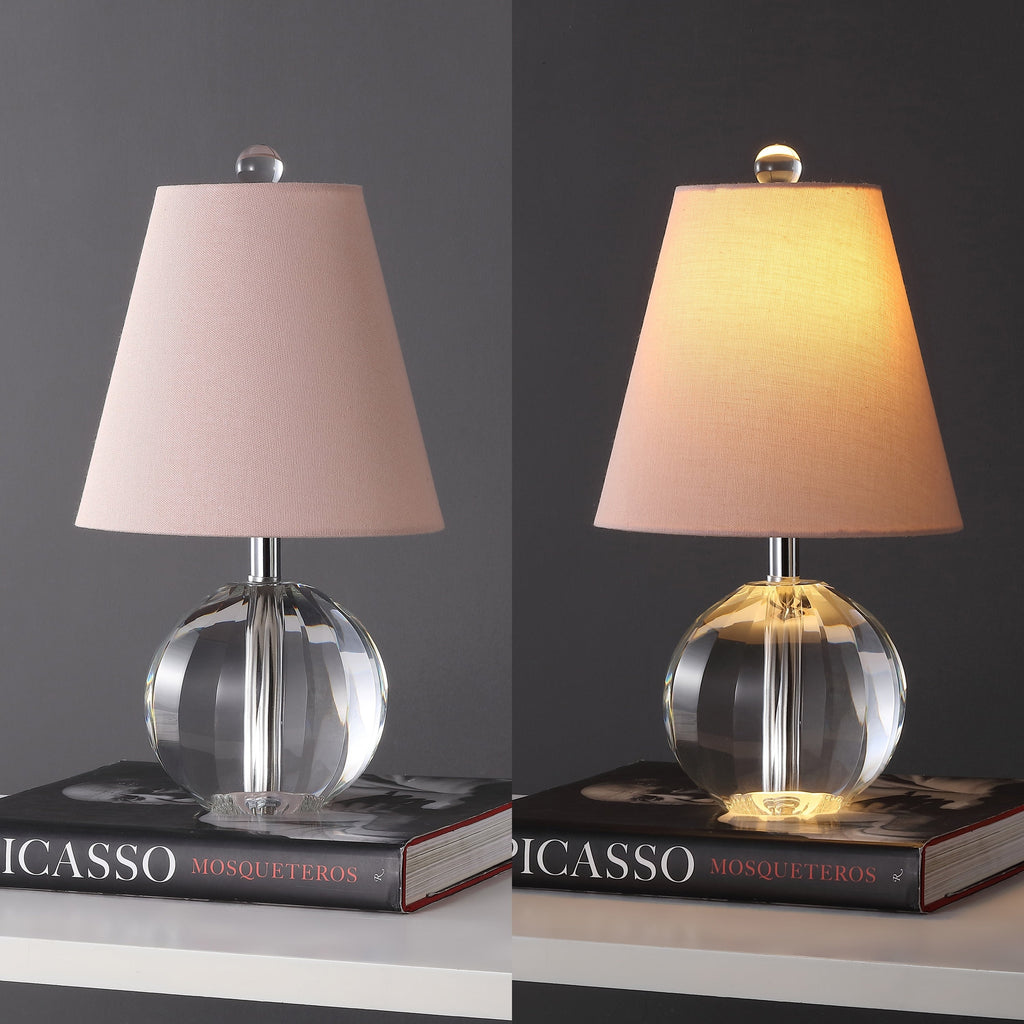 Goddard 16 Crystal Ball/Metal LED Table Lamp, By JONATHAN Y