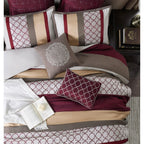 Nanshing Avalon Trellis 8-Piece Moroccan Print Comforter Set