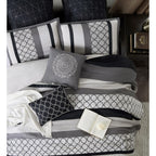 Nanshing Avalon Trellis 8-Piece Moroccan Print Comforter Set