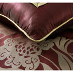 Nanshing Brie 9 Piece Floral Jacquard Comforter Set