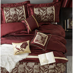 Nanshing Brie 9 Piece Floral Jacquard Comforter Set